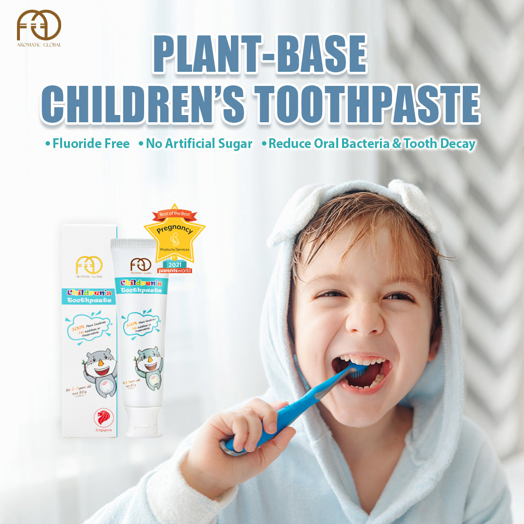 AG Plant-based Toothpaste for kids (Bundle of 3) [Expiry Date: June 2024]